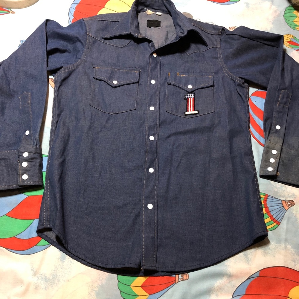 Vintage 1970’s Sears Roebucks denim shirt